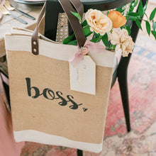 Load image into Gallery viewer, Boss Jute Bag