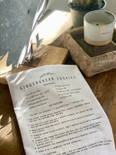 Load image into Gallery viewer, Gingerbread Recipe