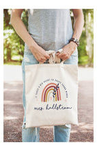 Load image into Gallery viewer, Teacher Tote Bag| Custom Teacher Gift| Personalized Teacher Tote Bag| Bag For Teacher| Young Minds
