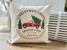 Load image into Gallery viewer, Christmas Tree Farm Pillow