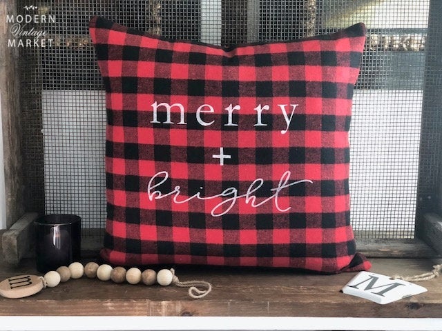 Merry and Bright Pillow Case