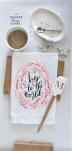 Load image into Gallery viewer, Joy to the World Tea Towel
