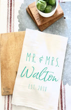 Load image into Gallery viewer, Mr. &amp; Mrs. Towel
