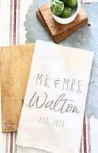 Load image into Gallery viewer, Mr. &amp; Mrs. Towel
