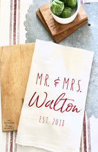 Load image into Gallery viewer, Mr. &amp; Mrs. Towel
