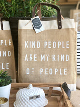 Load image into Gallery viewer, KIND PEOPLE MARKET BAG
