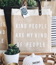 Load image into Gallery viewer, KIND PEOPLE MARKET BAG
