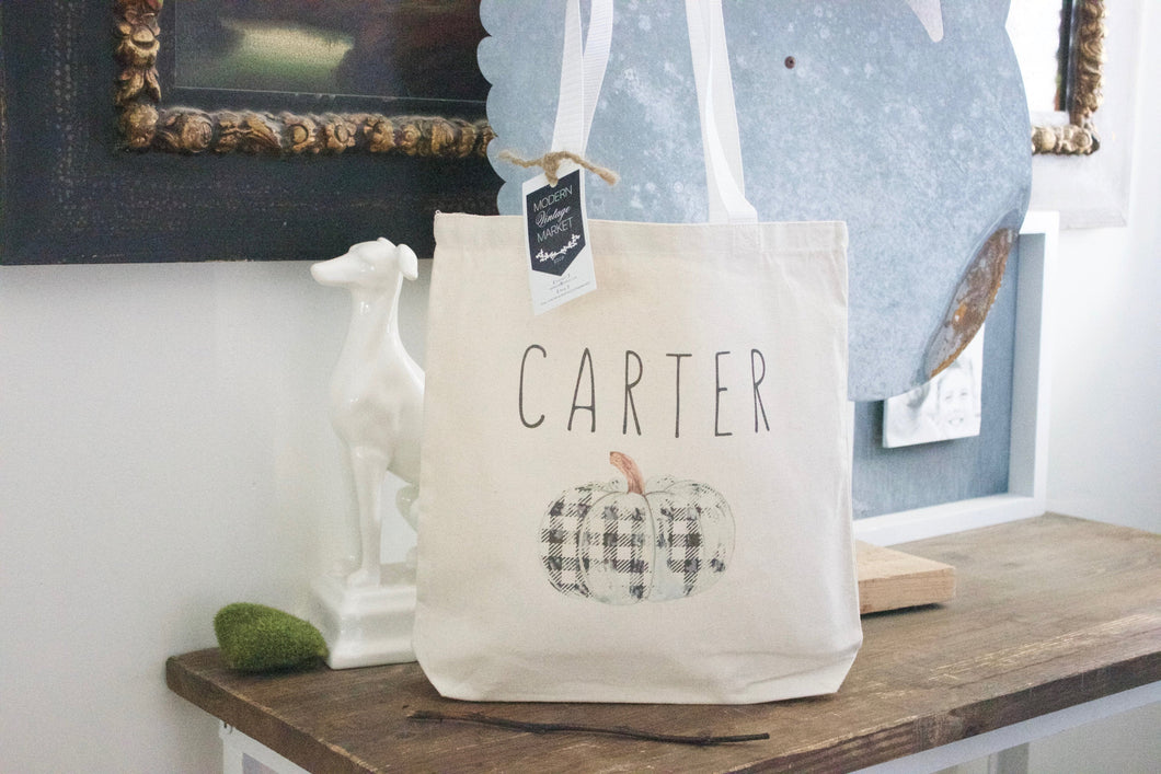 Personalized Halloween Totes