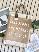 Load image into Gallery viewer, KIND PEOPLE MARKET BAG
